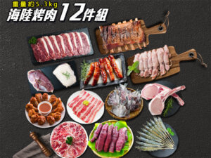 Read more about the article 烤肉食材 – 海陸12件烤肉組