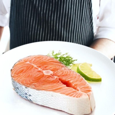 鮭魚片厚切 200-300g