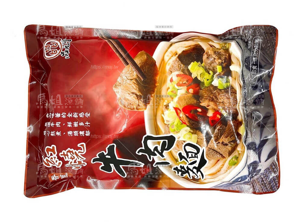紅燒香蔥牛肉麵 650g